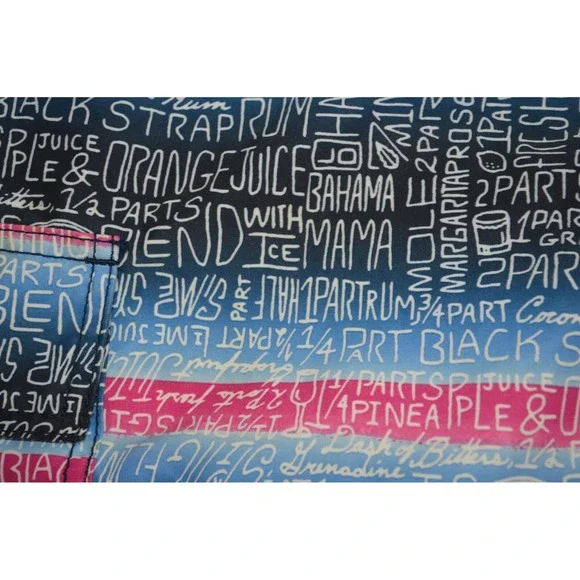 Tommy Bahama Mens‎ Blue Size XL Bahama Mama Recipe Graphic Print Board Shorts - Picture 7 of 8